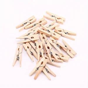 گیره چوبی عمده 3/5 سانتی (35 میل رنگ چوب)